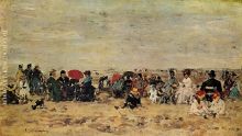 The Beach at Trouville 03