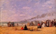 The Beach at Trouville 04