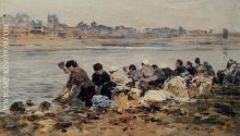 Laundresses on the Banks of the Touques 11