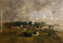 Cows in the Fields