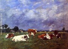 Cows in the Pasture 