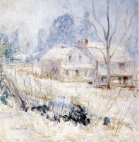 Country House in Winter Cos Cob
