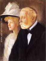 Study for Portrait of Henry Clay Frick and His Daughter Helen