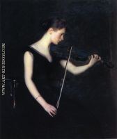 Girl with Violin aka The Violinist 