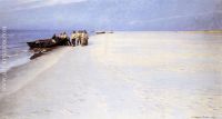 Fishermen on the Beach at Skagen