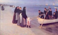 Peder Severin Kr yer Pescadores en Skagen 1894