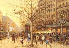 A Paris Street Scene