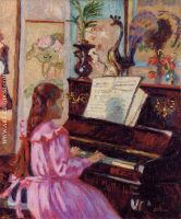 Young Girl at the Piano