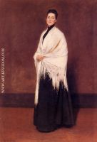 Lady with a White Shawl