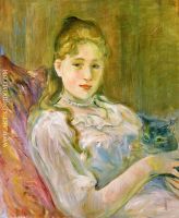 Girl with Cat