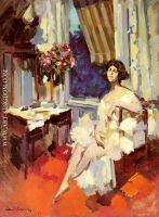 A Ballerina in Her Boudoir 1923