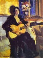 Lady with Guitar