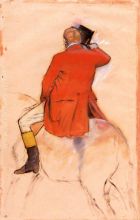 Rider in a Red Coat