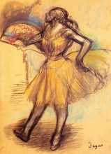 Dancer with a Fan study 