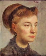 Head of a Young Woman