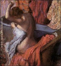 Seated Bather Drying Herself 1899 