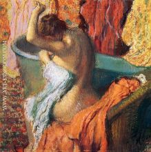 Seated Bather Drying Herself 1895 