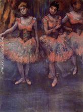 Three Dancers before Exercise