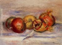 Three Pomegranates and Two Apples