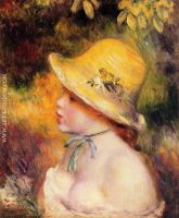 Young Girl in a Straw Hat 2