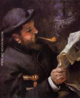 Claude Monet Reading