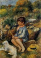 Young Boy at the Stream