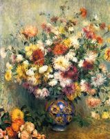 Vase of Chrysanthemums 1