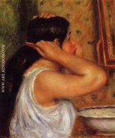 La Toilette - Woman Combing Her Hair