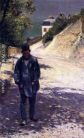 Claude Monet Walking 1884