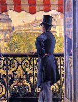 Man on a Balcony
