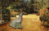 The Artist s Wife in a Garden Villiers le Bel