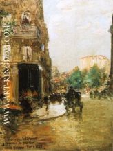 Paris Street Scene 