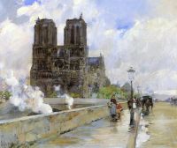 Notre Dame Cathedral Paris 1888