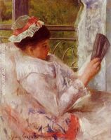 Woman Reading also known as Lydia Cassatt 