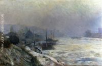 The Seine in Winter