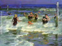 Bathers in the Surf