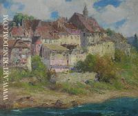 French Village Scene