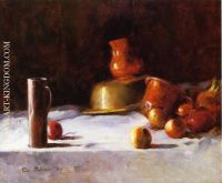 Still Life with Copper Brass and Onions