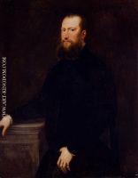 Portrait Of A Bearded Venetian Nobleman