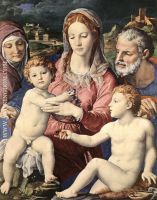 Holy Family with St Anne and the Infant St John