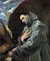 St Francis Praying