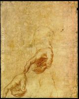 Study of the Virgin s Right Hand for the Madonna del Gatto