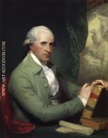 Gilbert Stuart Portrait of painter Benjamin West