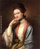 Portrait of Ann Barbara Hill Medlycott 1720 1800 