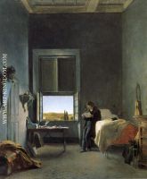The Artist in His Room at the Villa Medici Rome