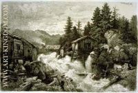 Andreas Achenbach Logging Camp