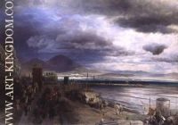 Andreas Achenbach The Coast of Naples