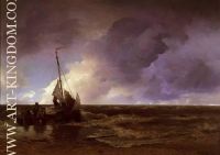 Andreas Achenbach Coming Ashore