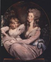 Peggy Shippen and daughter