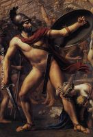 The Intervention of the Sabine Women detail 2 